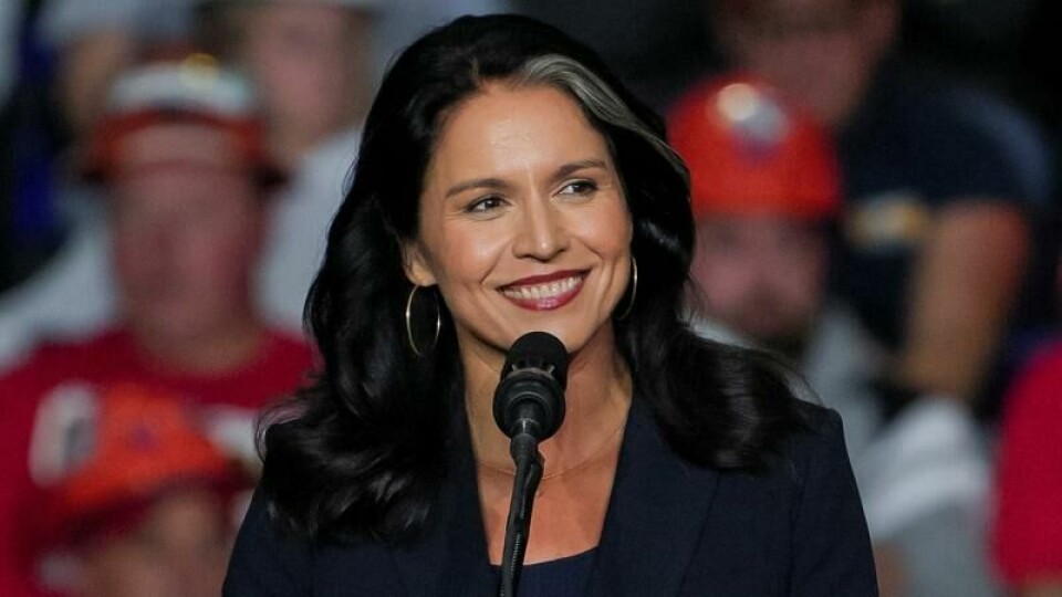 Tulsi Gabbard anklages for å kunne sette USA i fare.