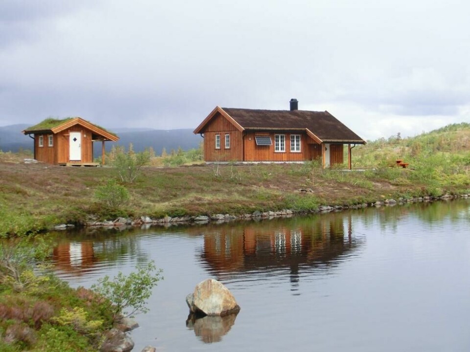 Bitbekktjønna - utleiehytte i Meråker Bitbekktjønna - utleiehytte i Meråker Foto: Frode Sonflå