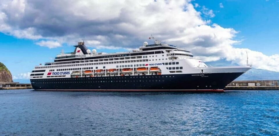 Cruiseskipet Vasco da Gama skal ut på verdenscruise. Cruiseskipet Vasco da Gama skal ut på verdenscruise. Foto: Nicko Cruises