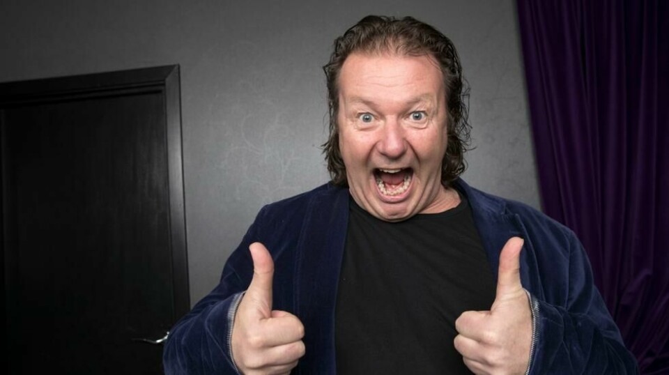 Svein Østvik (Charterfeber) var på TV3s 30 års jubileum i Oslo i begynnelsen av desember.