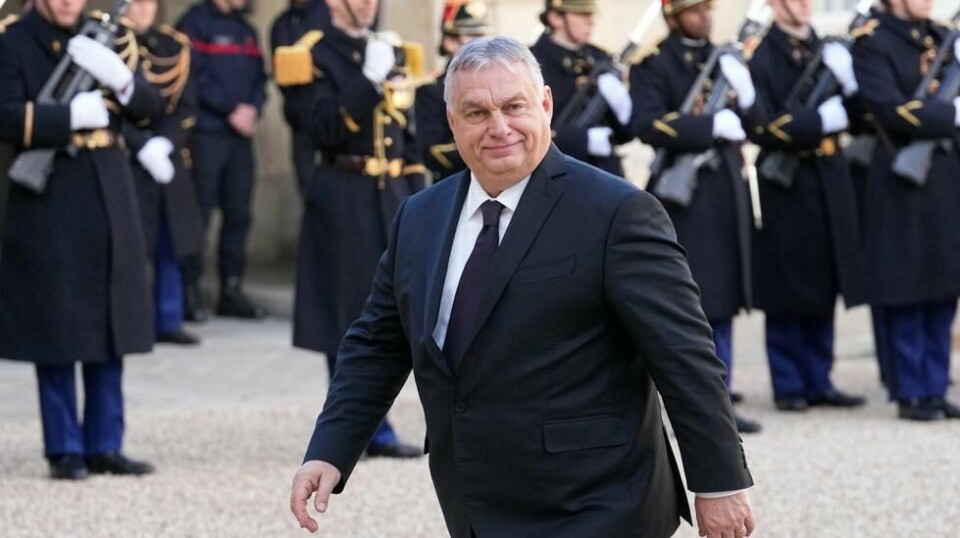 Ungarns statsminister Viktor Orbans parti Fidesz, har rent flertall i nasjonalforsamlingen i Ungarn. Foto: Michel Euler / AP / NTB