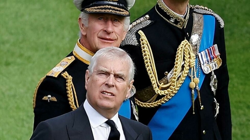 Prins Andrew, hertug av York og kong Charles, 19. september 2022.