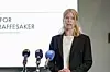 Gjenopptakelseskommisjonens leder Anne Kamilla Silseth informerer om avgjørelsen i Orderud-saken under en pressekonferanse i Oslo mandag. Foto: Håkon Mosvold Larsen / NTB