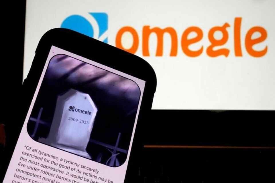 Gjennom tjenesten Omegle kunne brukerne komme i tilfeldig kontakt med andre brukere, men den ble lagt ned i 2023 blant annet fordi den ble brukt til nettovergrep.