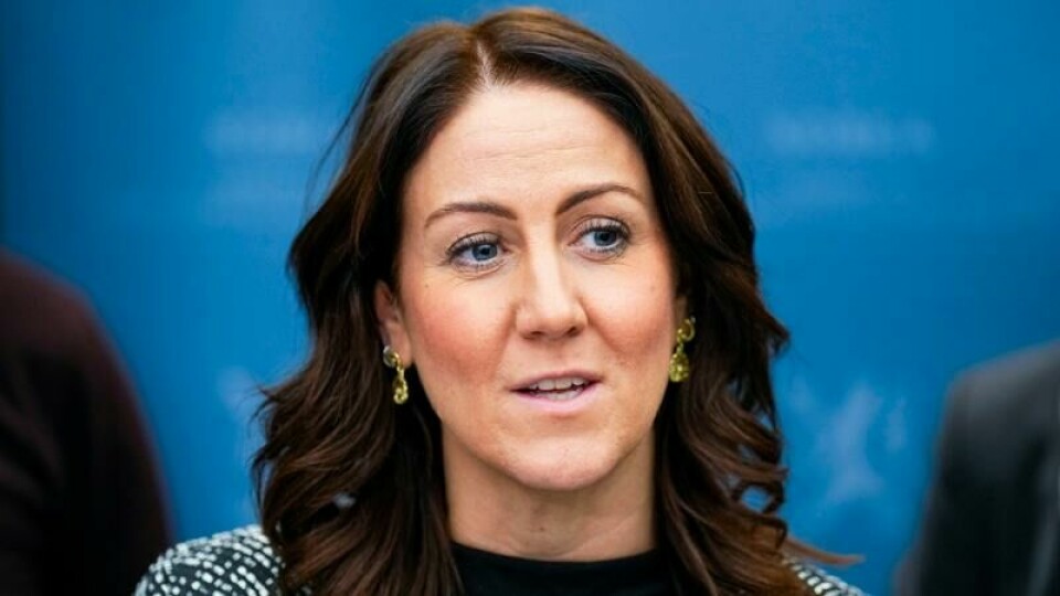 Arbeids- og inkluderingsminister Tonje Brenna.