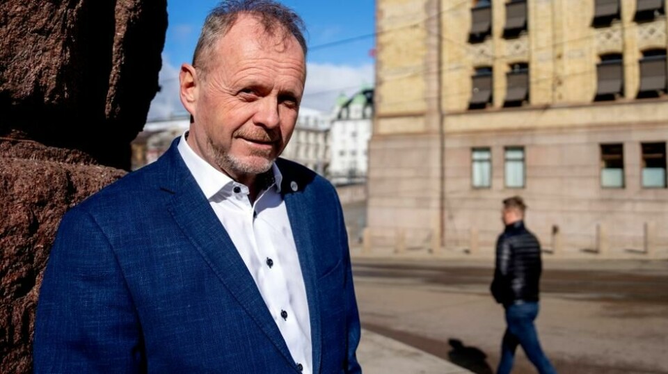 Owe Ingemann Waltherzøe trakk seg som leder i Industri- og Næringspartiet (INP) i forrige uke. Foto: Javad Parsa / NTB