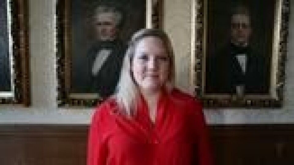Oslo-politiker Aina Stenersen er Frps førstekandidat til kommunevalget. Oslo-politiker Aina Stenersen er Frps førstekandidat til kommunevalget. Foto: Elisabeth Bergskaug/ABC Nyheter