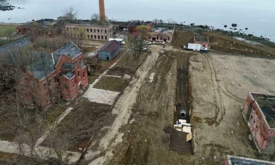 På Hart Island i New York begraves nå over hundre lik i massegraver hver uke. Foto: AP / John Minchillo På Hart Island i New York begraves nå over hundre lik i massegraver hver uke. Foto: AP / John Minchillo