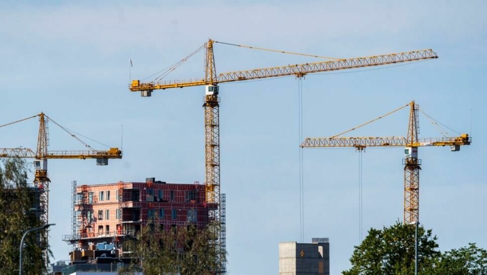 40 prosent av førstegangskjøperne får bistand fra sine foreldre i en eller annen form. Her fra et boligbyggeprosjekt i Lillestrøm.. 40 prosent av førstegangskjøperne får bistand fra sine foreldre i en eller annen form. Her fra et boligbyggeprosjekt i Lillestrøm.. Foto: Håkon Mosvold Larsen / NTB
