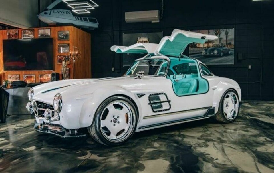 Selv om bilen er et hav unna originalen, er det ingen tvil om at linjene på utsiden er lekre. Selv om bilen er et hav unna originalen, er det ingen tvil om at linjene på utsiden er lekre. Foto: S Klub LA