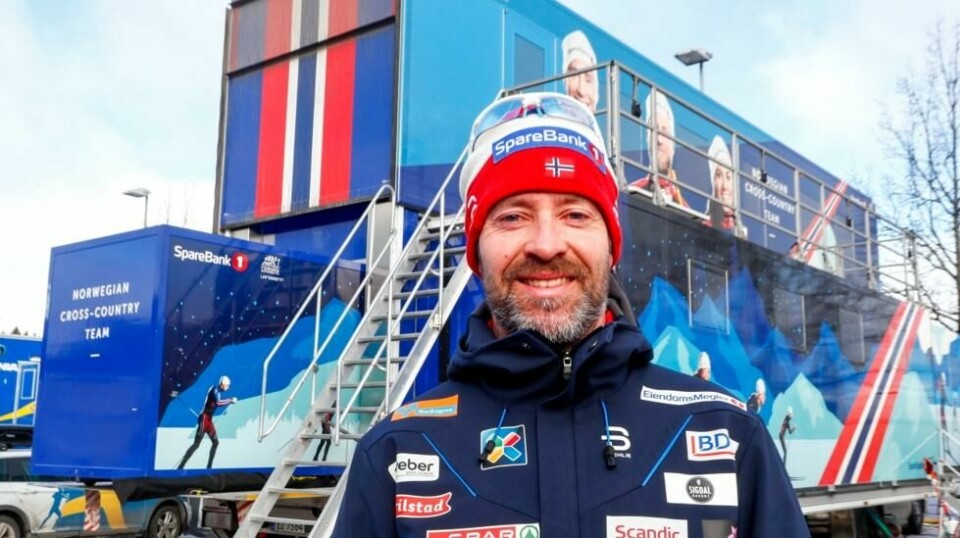 Knut Nystad er sjef for den norske smørebussen, som er en topp moderne arbeidsplass. Foto: Terje Pedersen / NTB scanpix