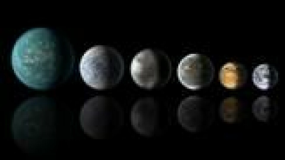 Solsystemet består nærmere bestemt av én stjerne, Solen, de åtte store planetene med måner, de fem dvergplanetene og et stort antall asteroider, kometer og meteoroider og interplanetarisk støv og gass. Solsystemet består nærmere bestemt av én stjerne, Solen, de åtte store planetene med måner, de fem dvergplanetene og et stort antall asteroider, kometer og meteoroider og interplanetarisk støv og gass. Foto: Ho / AFP