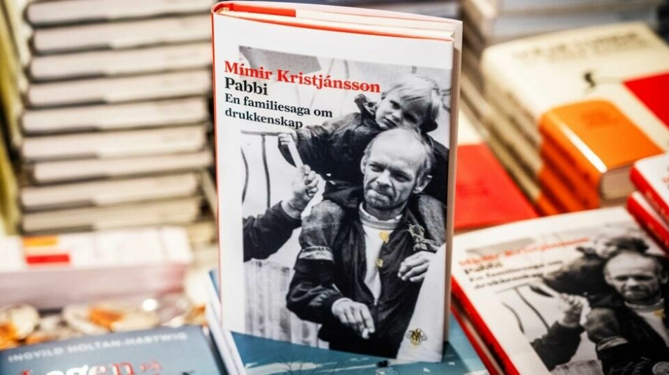Mimir Kristjánssons bok «Pabbi» topper nå bokhandlernes bestselgerliste. Foto: Ole Berg-Rusten / NTB