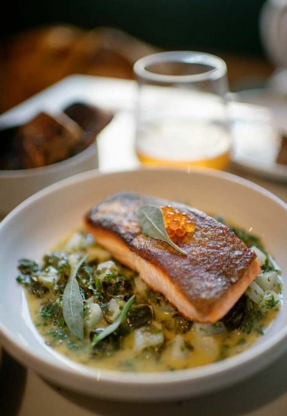 Restaurant Five March, Glasgow Restaurant Five March, Glasgow Foto: Eivind Yggeseth / Finansavisen