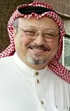 Den antatt drepte saudi-arabiske journalisten Jamal Khashoggi. Arkivfoto fra mai 2010. NTB Scanpix/AFP.