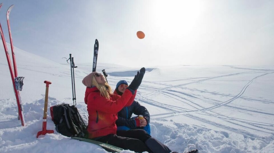 Påske ved Fondsbu, Jotunheimen. Foto: Sindre Thoresen Lønnes/DNT
