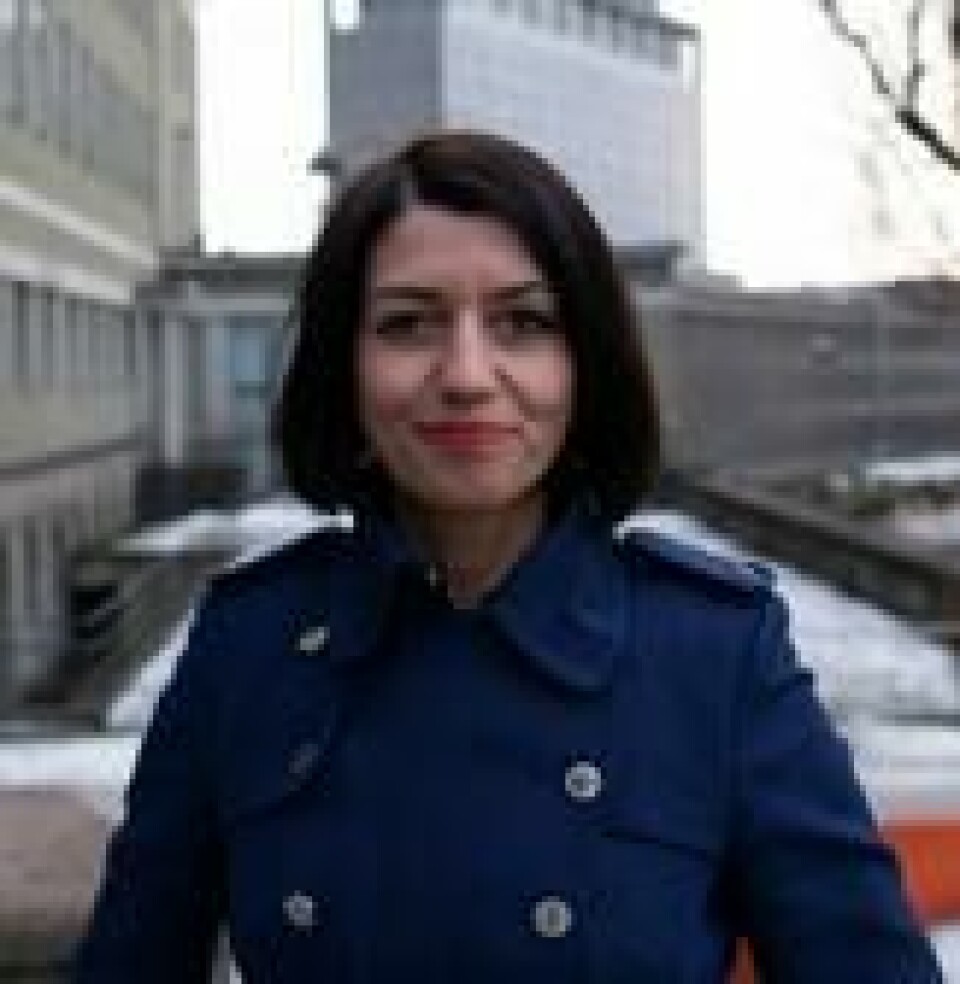 HØYRES KVINNEFORUM: Fungerende leder Guro Angell Gimse støtter endringen i abortloven om fosterreduksjon, som KrF ville innføre. HØYRES KVINNEFORUM: Fungerende leder Guro Angell Gimse støtter endringen i abortloven om fosterreduksjon, som KrF ville innføre. Foto: Jan Richard Kjelstrup / Arbeids- og sosialdepartementet