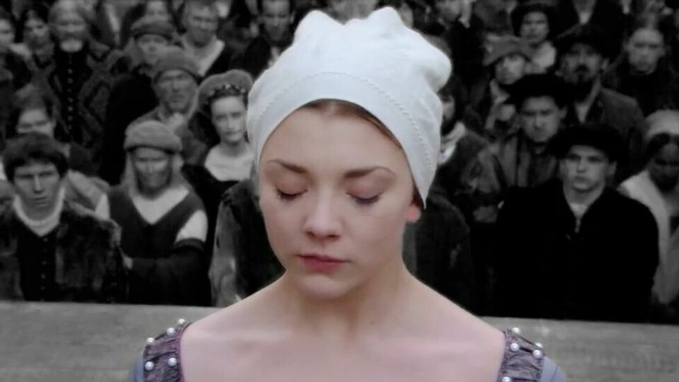 Natalie Dormer spilte Anne Boleyn på retterstedet i TV-serien The Tudors i 2007. Natalie Dormer spilte Anne Boleyn på retterstedet i TV-serien The Tudors i 2007. Foto: Skjermdump The Tudors (2007)
