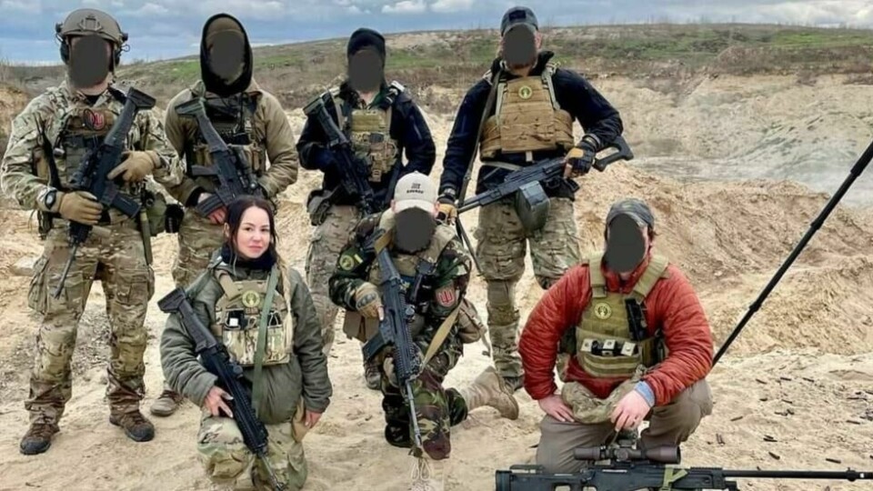 Eira er den eneste kvinnen i legionen «the Dirty Dozen». Resten av gjengen er spesialtrente soldater, hvor de fleste er fra USA. Eira er den eneste kvinnen i legionen «the Dirty Dozen». Resten av gjengen er spesialtrente soldater, hvor de fleste er fra USA. Foto: Privat