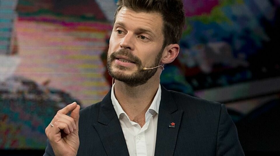 Rødt-leder Bjørnar Moxnes
