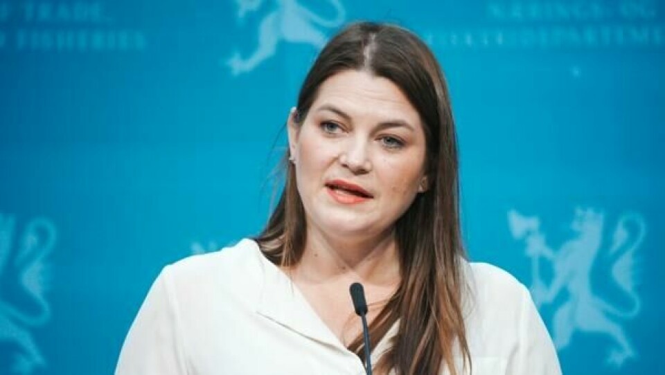 Næringsminister Cecilie Myrseth (Ap).