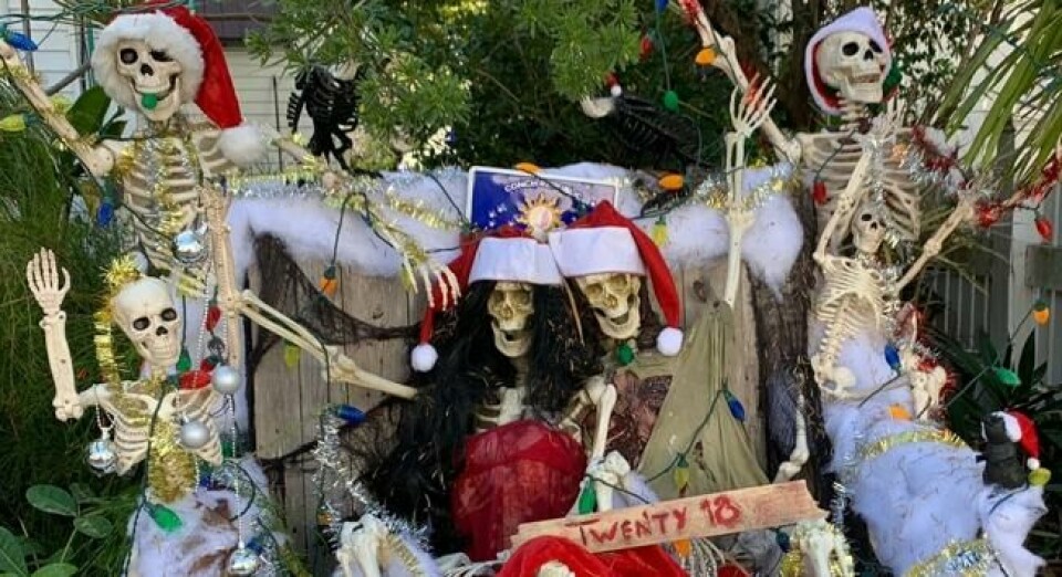 Det er som om voodoo og julen skulle ha gått sammen om å lage en ny høytid. Foto: Sverre Bjørstad Graff. Det er som om voodoo og julen skulle ha gått sammen om å lage en ny høytid. Foto: Sverre Bjørstad Graff.