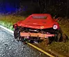 Nei, det er ikke her Ferrari-eiere ønsker å ende opp med bilen sin! Foto: West Yorkshire Police.