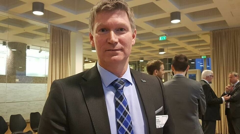 AVGIFTSSTRID: – Det voldsomme hoppet i sukker- og sjokoladeavgiften som H, Frp, Venstre og KrF ble enige om 22. november, er ulovlig etter EUs statsstøtteregler, sier fagsjef for handelspolitikk og myndighetskontakt i Orkla, Trond Aanerud.