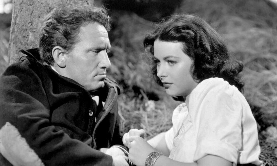 Hedy Lamarr spilte mot flere av datidens største mannlige skuespillere, som Spencer Treacy i «Tortilla Flat» (1942), basert på en roman av John Steinbeck. Hedy Lamarr spilte mot flere av datidens største mannlige skuespillere, som Spencer Treacy i «Tortilla Flat» (1942), basert på en roman av John Steinbeck.