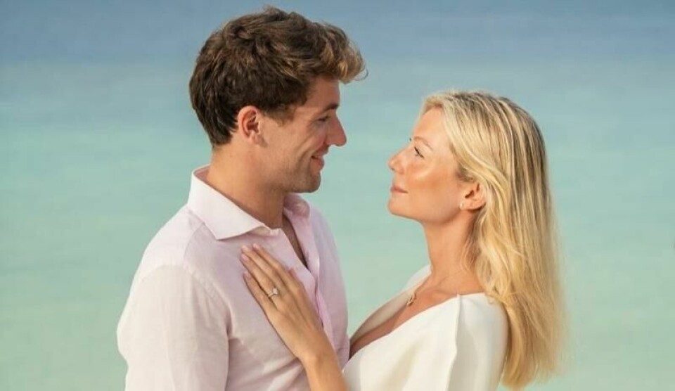 Casper Ruud og kjæresten Maria Galligani.
