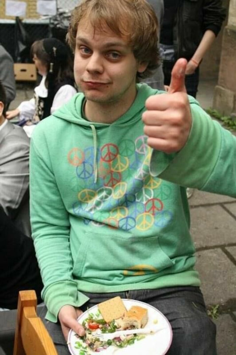 Mímir Kristjánsson var ein optimistisk 20-åring. Mímir Kristjánsson var ein optimistisk 20-åring. Foto: Foto: Privat