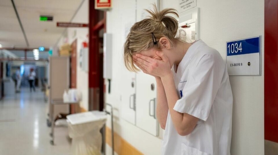 De fleste sykepengetilfellene er i helse- og sosialsektoren. Foto: Gorm Kallestad / NTB
