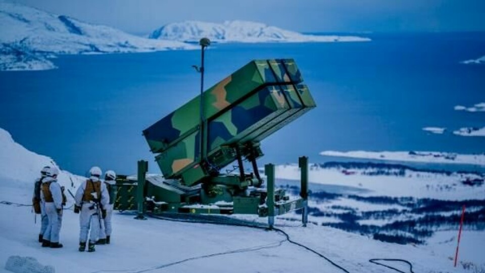 Det må større militær slagkraft til for å beskytte Norge og nordområdene. Politikerne på Stortinget er klare til å øke forsvarsbevilgningene ytterligere. Her er luftvernsystemet NASAMS ved Evenes flystasjon i forbindelse med en militærøvelse i 2023.