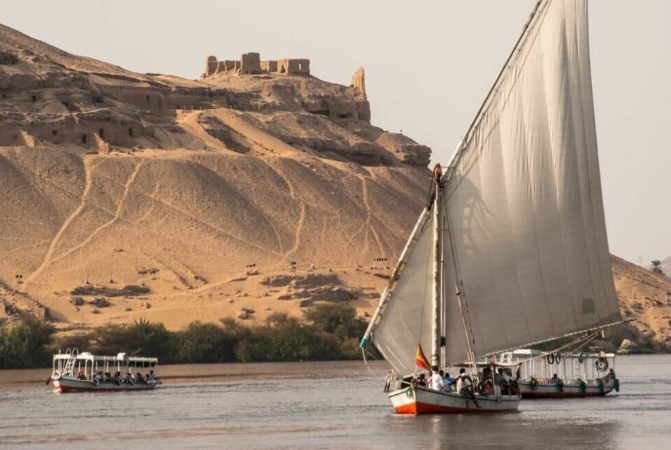 Sharm El Sheik har vokst til en verdenskjent feriedestinasjon, men var opprinnelig en liten landsby der beduinbefolkningen levde av fiske og kameldrift, sier egypteren Khaled Ibrahim. Sharm El Sheik har vokst til en verdenskjent feriedestinasjon, men var opprinnelig en liten landsby der beduinbefolkningen levde av fiske og kameldrift, sier egypteren Khaled Ibrahim. Foto: PR