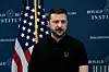 Ukrainas president Volodymyr Zelenskyj sier han er rystet over attentatet mot president Donald Trump. Bildet viser Zelenskyj under Nato-toppmøtet i Washington tidligere denne uka. Foto: Jose Luis Magana / AP / NTB
