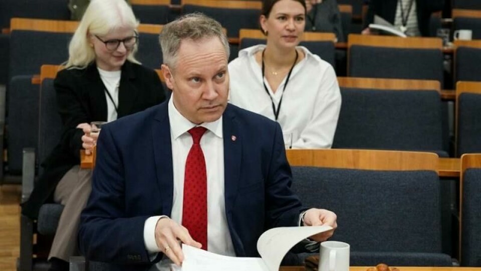 Samferdselsminister Jon-Ivar Nygård (Ap) sitter med regjeringsansvaret for Posten og mottok rapporten.