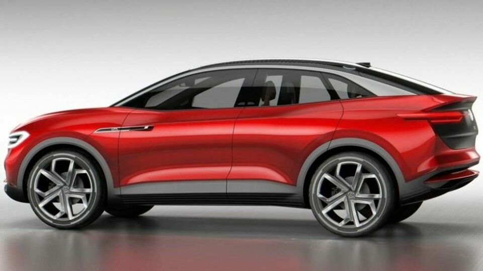 Dette kan godt være din kommende elbil... VW I-D. CROZZ II vises nå i Frankfurt, den kommer på markedet i 2020.