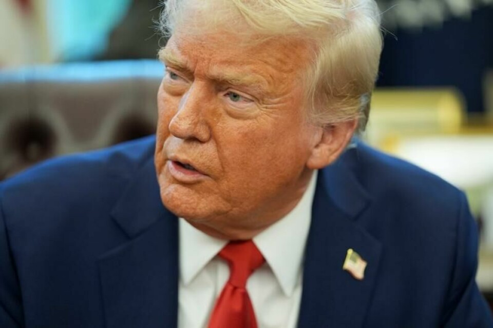 39 nordmenn står på listen over personer USA har vedtatt å utvise, men som fortsatt ikke er pågrepet. President Donald Trump.