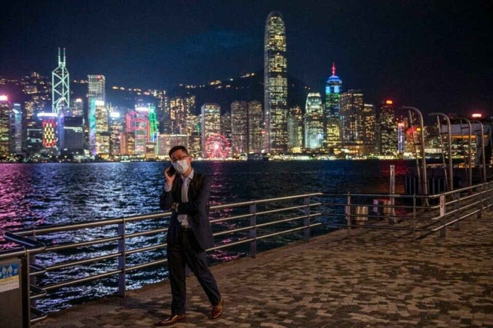 Hongkong-børsen har hatt sin verste handelsdag på 16 år i lys av økte tollmurer mellom Kina og USA. Arkivfoto: Vernon Yuen / AP / NTB