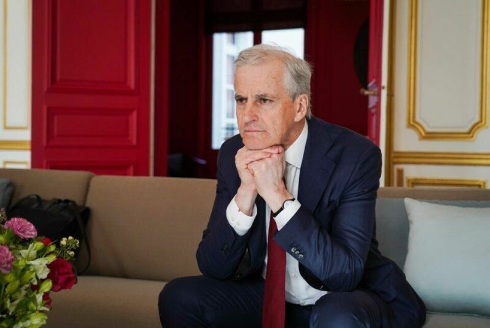 Statsminister Jonas Gahr Støre synes det er vanskelig å være optimist når det gjelder krigen i Ukraina.