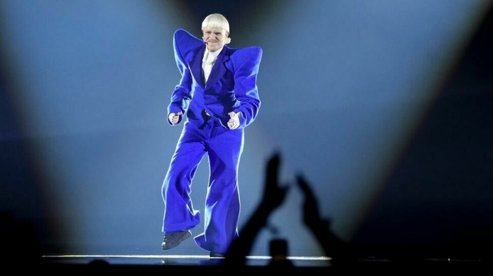 Joost Klein representerer Nederland i Eurovision-finalen. Foto: Martin Meissner / AP / NTB.