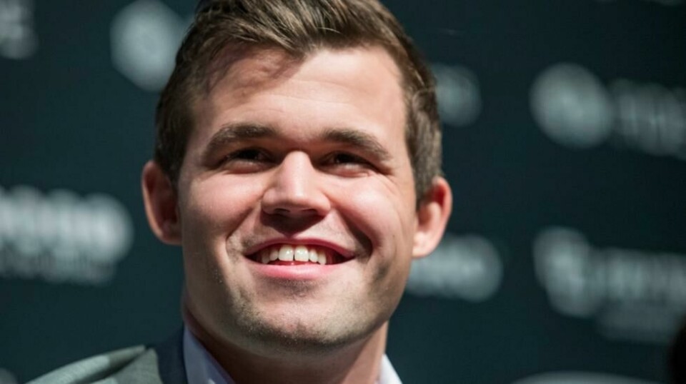 Magnus Carlsen har over 100 strake partier i langsjakk uten tap. Foto: Terje Bendiksby / NTB scanpix