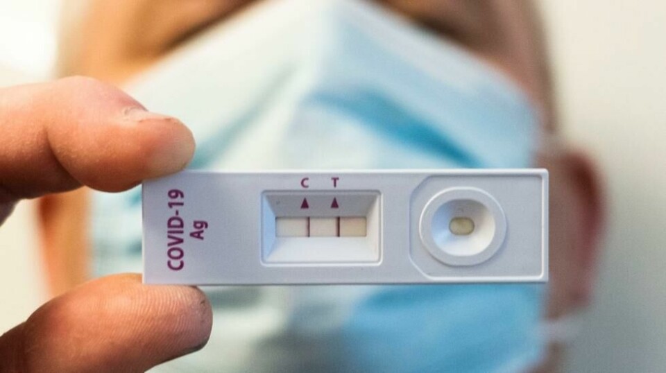 Hurtigtester fanger kun opp aktivt virus, sier fagdirektør i FHI Frode Forland.