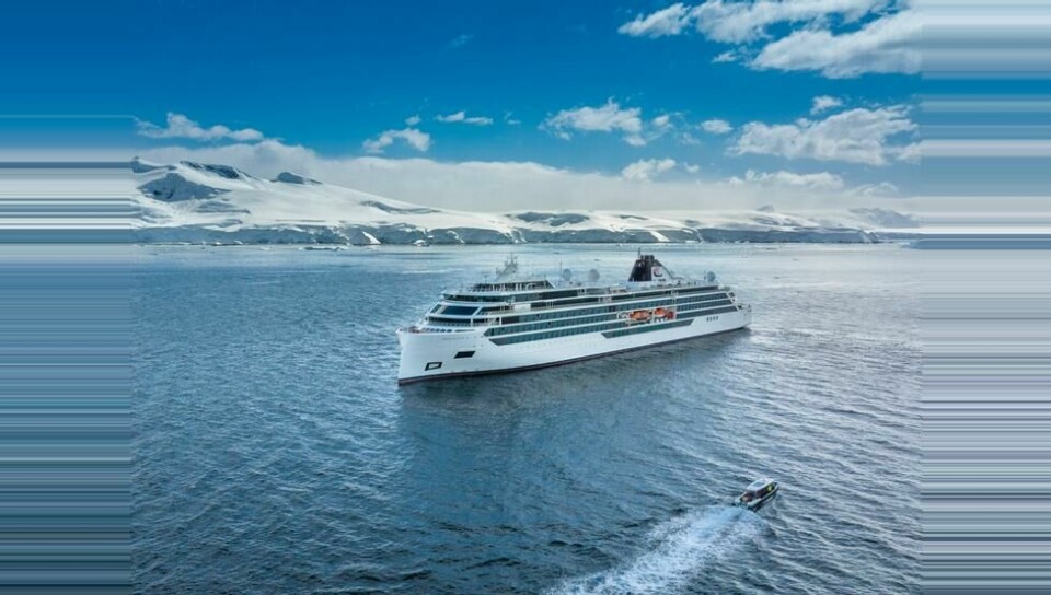 Viking Octantis i Antarktis. Viking Octantis i Antarktis. Foto: Viking