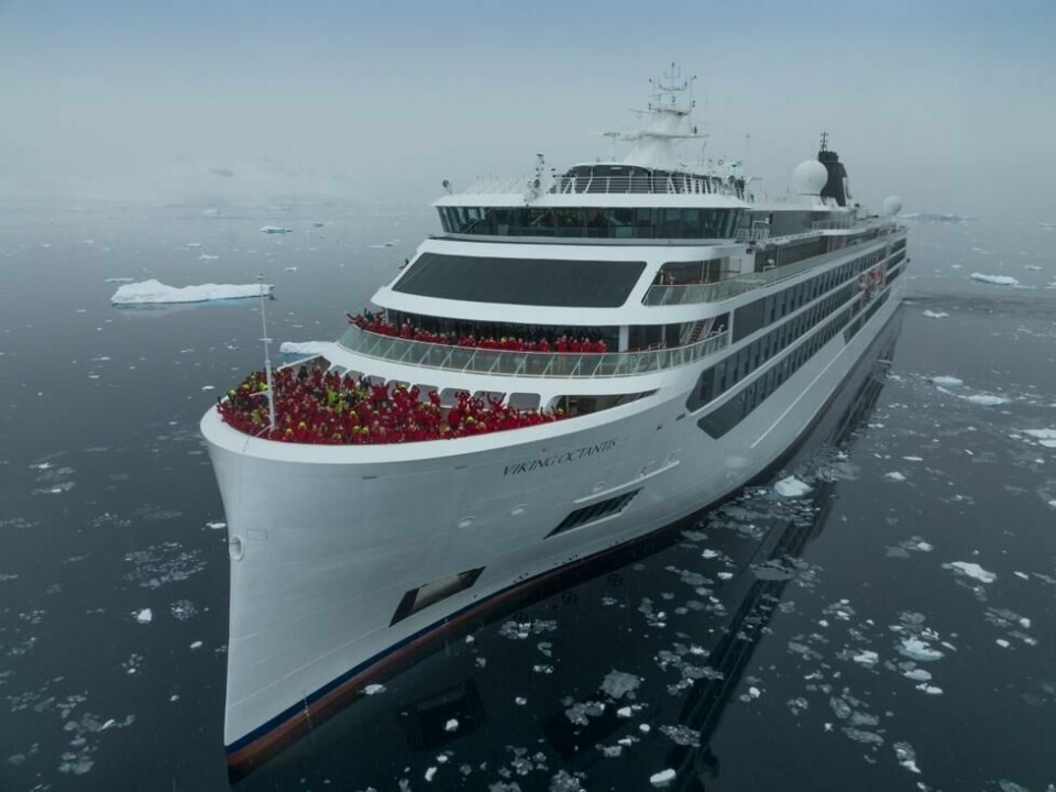Deltakere på ekspedisjonscruisene til Viking får førstehånds kunnskap om Antarktis levert av ledende forskere ombord - som her på Viking Octantis. Deltakere på ekspedisjonscruisene til Viking får førstehånds kunnskap om Antarktis levert av ledende forskere ombord - som her på Viking Octantis. Foto: Viking