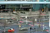 Det er nesten tomt utenfor terminal 3 på Heathrow-flyplassen i London. Foto: Steve Parsons / AP / NTB scanpix Foto: NTB scanpix