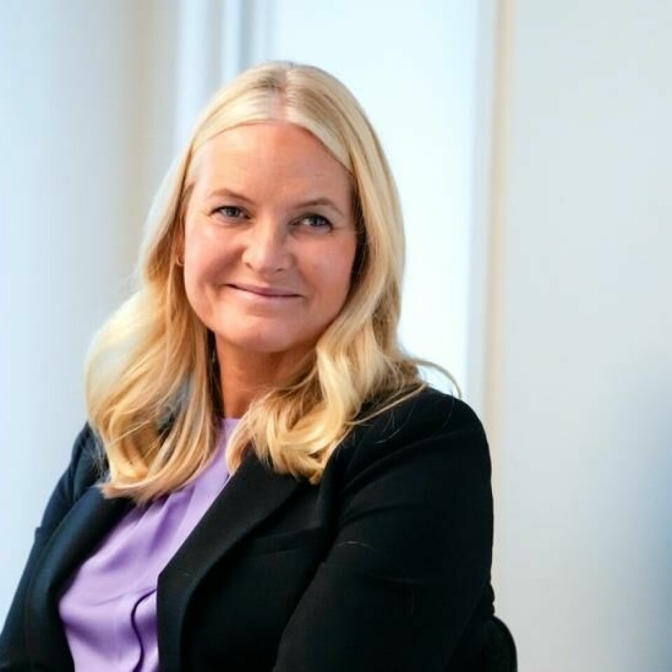 Kronprinsesse Mette-Marit besøkte mandag Rådet for psykisk helse. Foto: Beate Oma Dahle / NTB