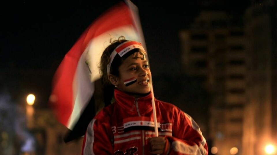 Flere hundre tusen egyptere markerte årsdagen for opptøyene som førte til Hosni Mubaraks fall i 2011. Tahrir-plassen i Kairo 26. januar 2012. NTB Scanpix/AP.