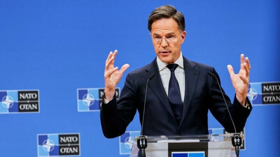 USAs tollmurer er ikke et brudd på Nato-traktaten, slår Nato-sjef Mark Rutte fast.
