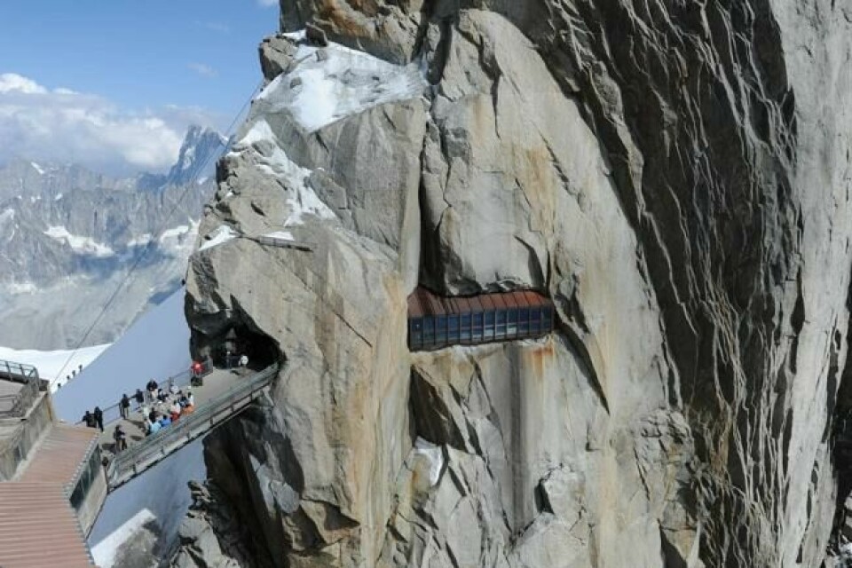 Aiguille du Midi, Chamonix, Frankrike Aiguille du Midi, Chamonix, Frankrike Foto: H4g2/Flickr/CC